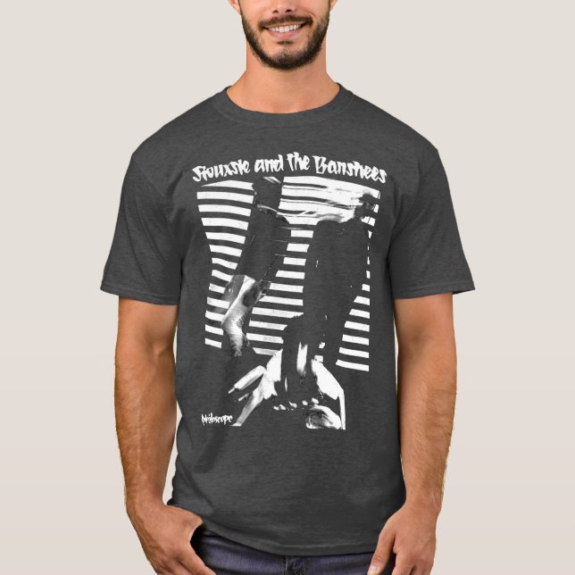 T-shirt SATB post punk gothique (Devant)