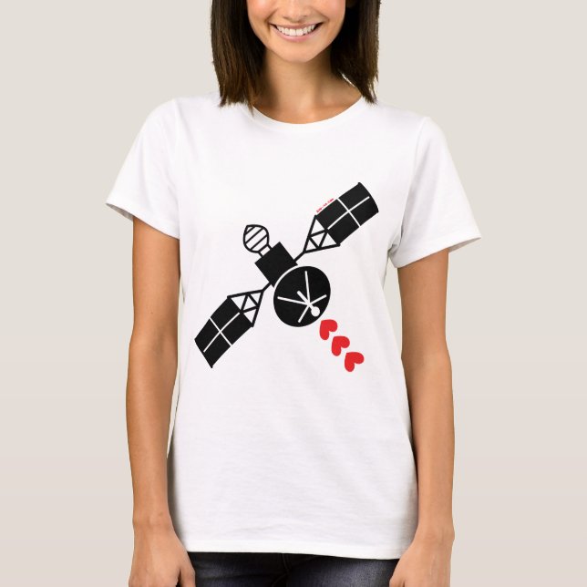 T-shirt Satellite d'amour (Devant)