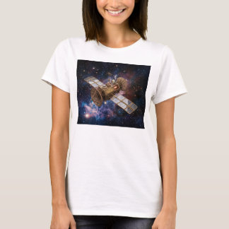 T-shirt Satellite de communications Steampunk étoilé