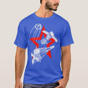 T-shirt Satellite Soyouz, fusée Soyouz