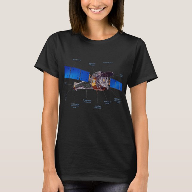 T-shirt satellite T (Devant)