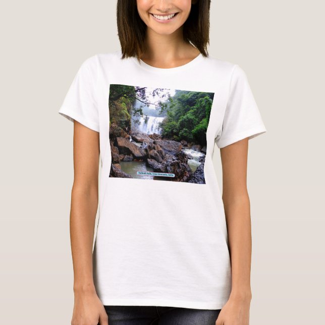 T-shirt Sathodi Falls, Uttar Kannada, Inde (Devant)