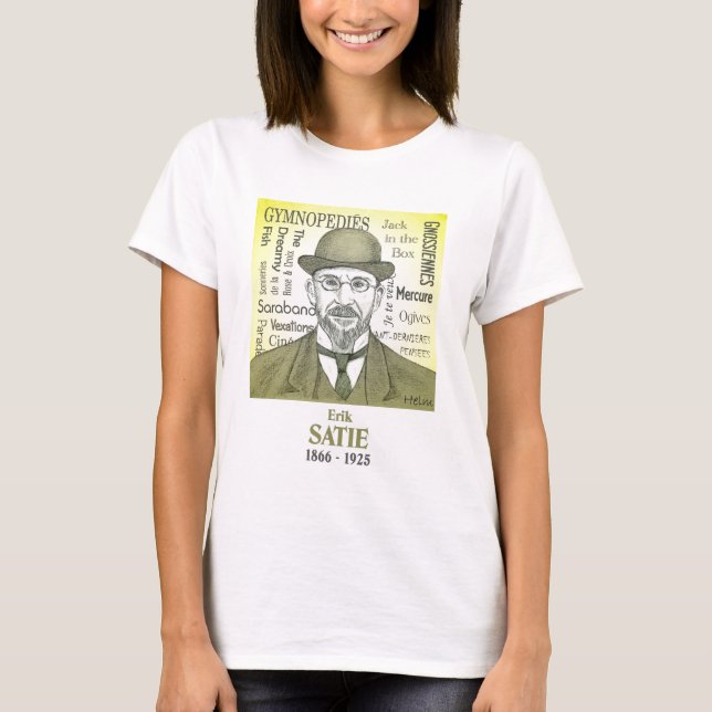 T-shirt Satie (Devant)