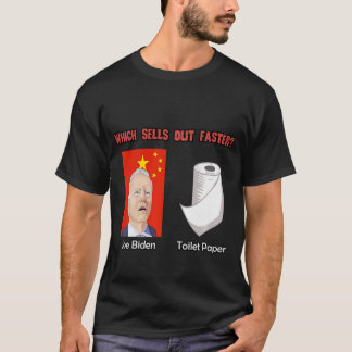 T-shirt Satire de mème politique amusante Sleepy Joe Biden