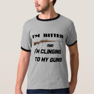 T-shirt Satire politique drôle amère de Clinger