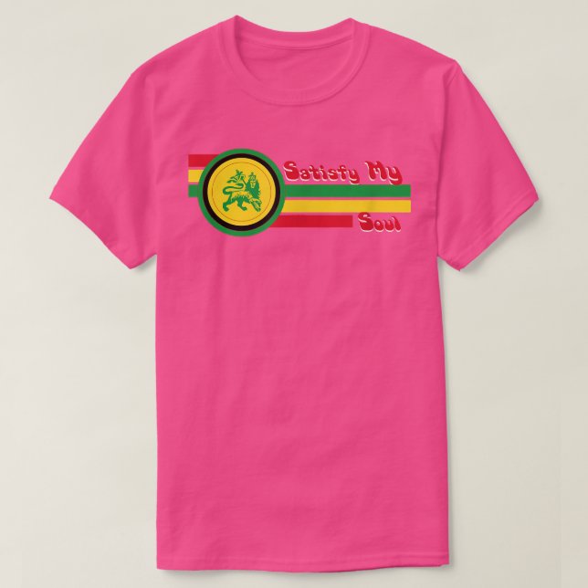 T-shirt Satisfaire mon âme  (Design devant)