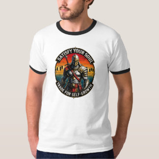 T-shirt Satisfaites Votre Âme Échangez pour le Chevalier d