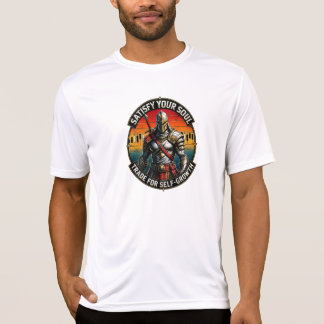T-shirt Satisfaites Votre Âme Échangez pour le Chevalier d