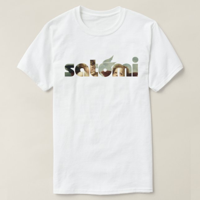 T-shirt satomi moto "Bini Baby" Tee (Design devant)