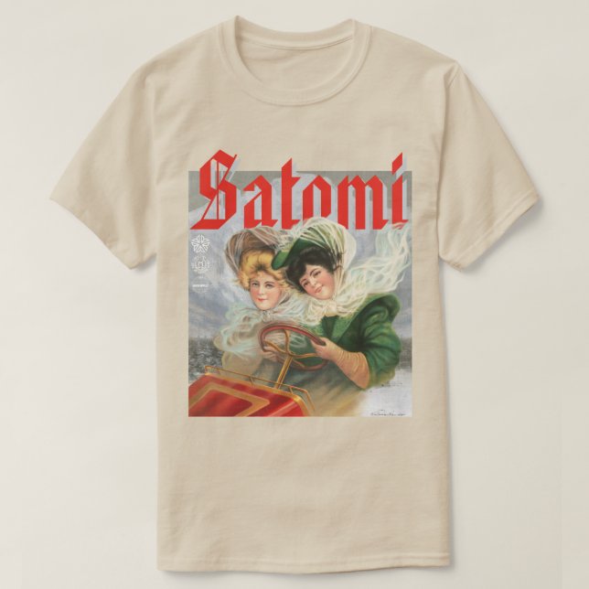 T-shirt satomi motorsport Automobility 1906 (Design devant)