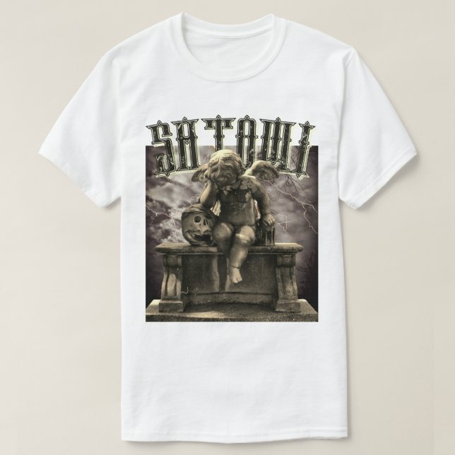 T-Shirt satomi motorsport graveyard shift (Design devant)
