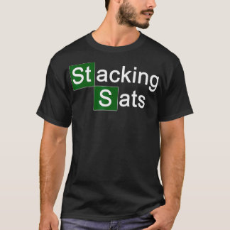 T-shirt Sats empilants Satoshis Bitcoin Crypto