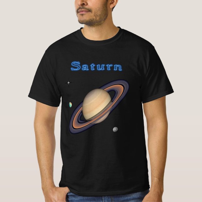 T-shirt Saturn-t-shirts hommes (Devant)