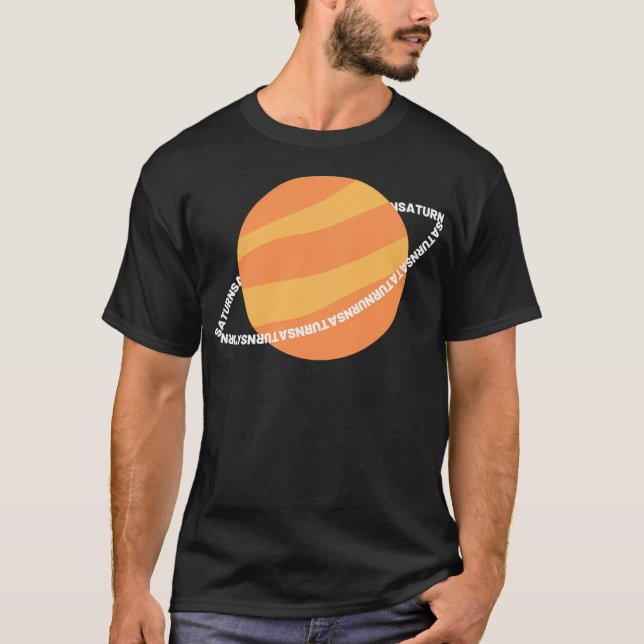 T-shirt Saturne (Devant)
