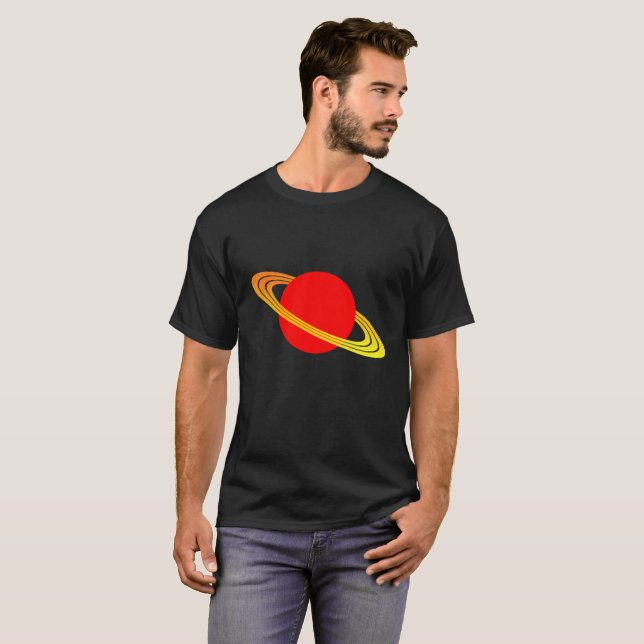 T-shirt Saturne (Devant entier)