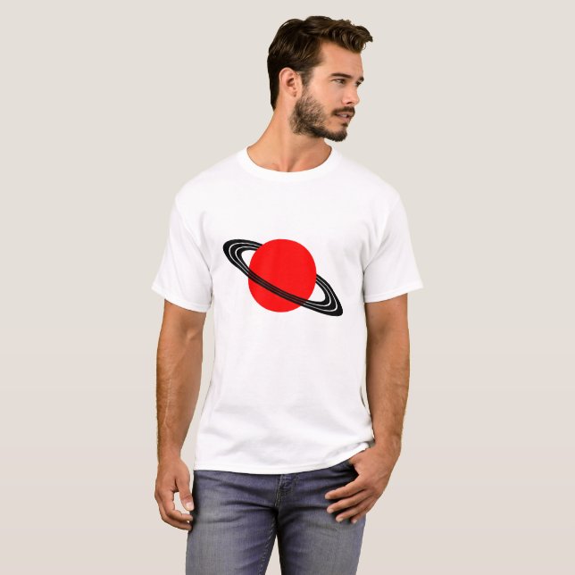 T-shirt Saturne (Devant entier)
