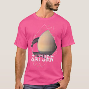 T-shirt Saturne Planète Système solaire Astronomie spatial