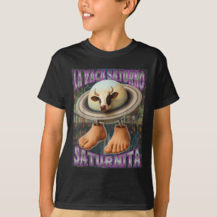 T-shirt Saturnita La Vaca Saturno Cerveau Italien Brainrot