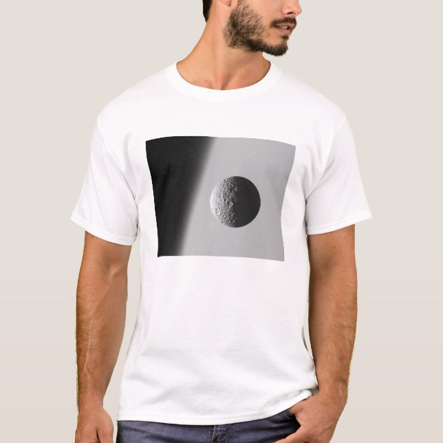 T-shirt Saturn's moon Mimas (Devant)