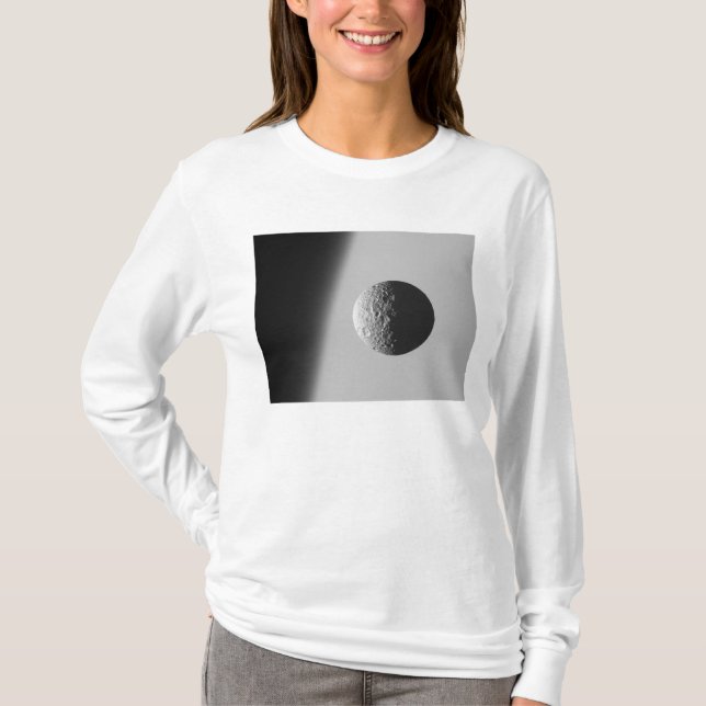 T-shirt Saturn's moon Mimas (Devant)