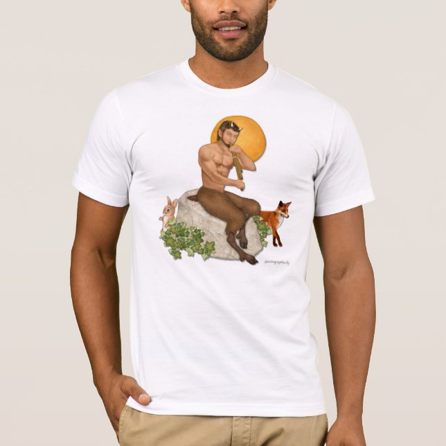 T-shirt Satyr Music (Devant)