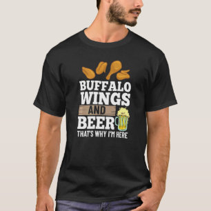 T-shirt Sauce à ailes chaudes au poulet frit de buffle 1