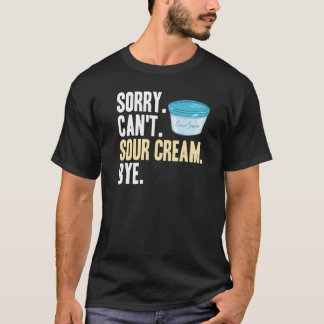 T-shirt Sauce à la crème aigre Vegan Dip Onion Dipping Ket