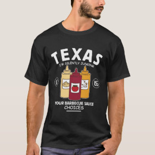 T-shirt sauce barbecue du Texas