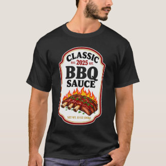 T-shirt Sauce barbecue Halloween Design de famille