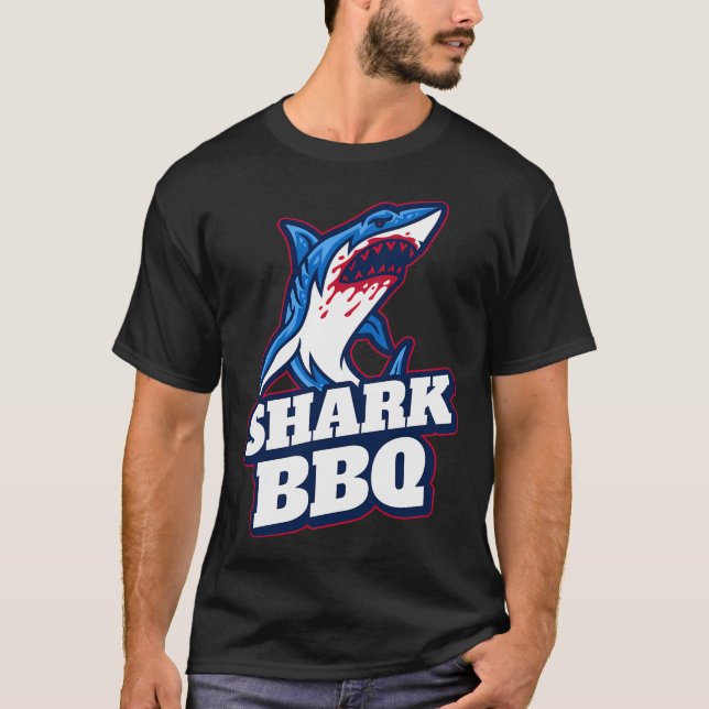 T-shirt Sauce BBQ Requin (Devant)