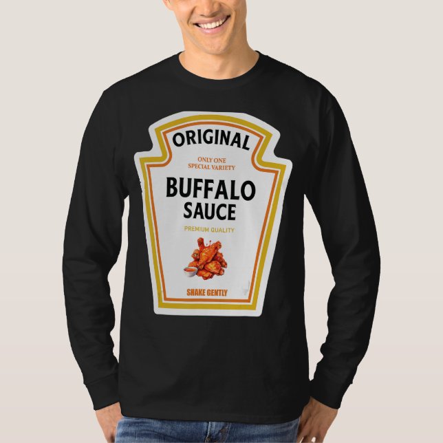 T-shirt Sauce Buffalo Halloween 2024 Costume famille Match (Devant)