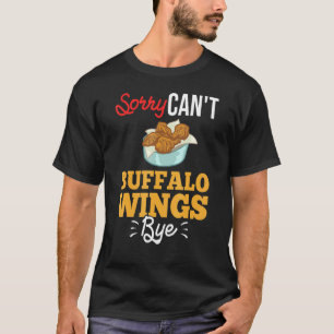 T-shirt Sauce Buffalo Wings pour ailes de poulet frit 3
