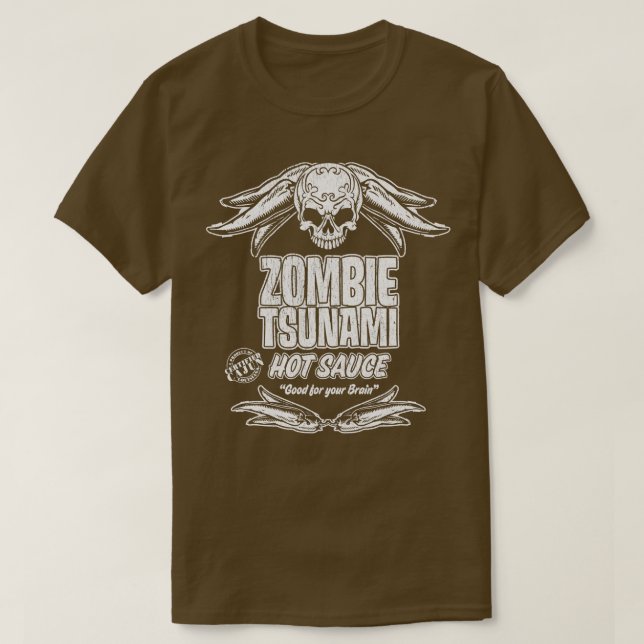 T-shirt Sauce chaude zombie 1 (Design devant)
