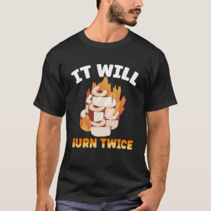 T-shirt Sauce Chimille Chaud Il Va Brûler Deux Fois Poivro