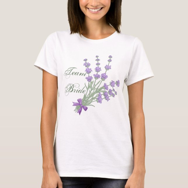 T-shirt Sauce de lavande (Devant)
