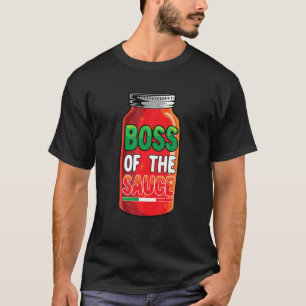 T-shirt Sauce de pâtes maison Boss Drôle italien Marinara 