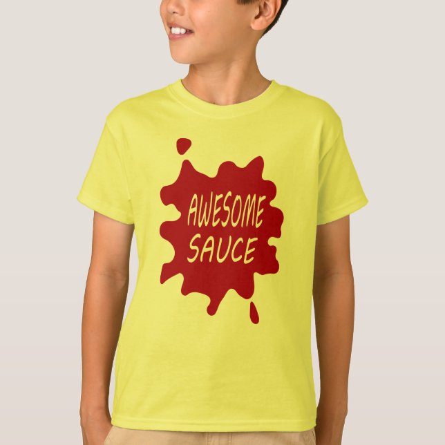 T-shirt Sauce impressionnante (Devant)