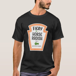 T-shirt Sauce Piquante au Raifort Groupe Condiment Hallowe
