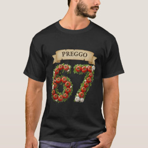 T-shirt Sauce Preggo Mème Drôle 67 Costume Langue Gen Alph