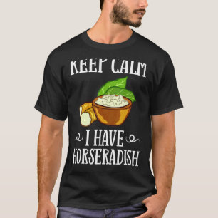 T-shirt Sauce Raifort Crème Plante Recette Racine Fraîche 
