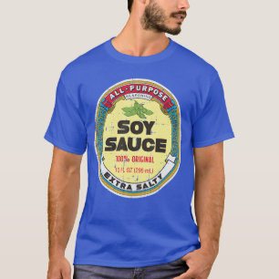 T-shirt Sauce soja Halloween Costume de nourriture drôle p