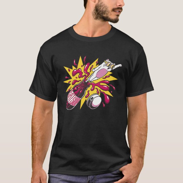 T-shirt Sauce tomate  Chat (Devant)
