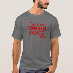 T-shirt Sauce tomate de Spaghetti italien Marinara