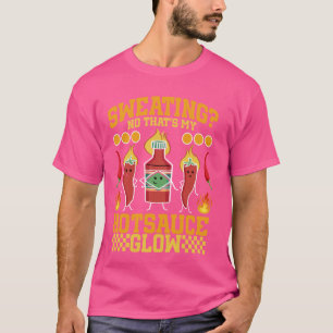 T-shirt Sauces chaudes Drôle épicé Nourriture mexicaine Sa
