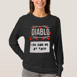 T-shirt Sauces Piquantes Groupe Halloween Diablo Sauce Vou