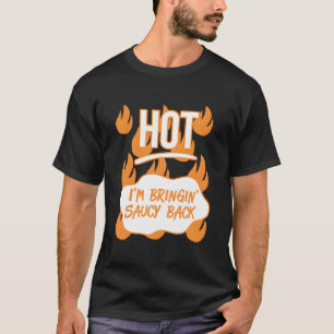 T-shirt Sauces Piquantes Halloween S JE Ramène le Piquant