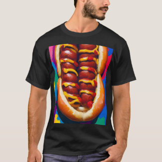 T-shirt Saucisse - Big Bite Hot Dog