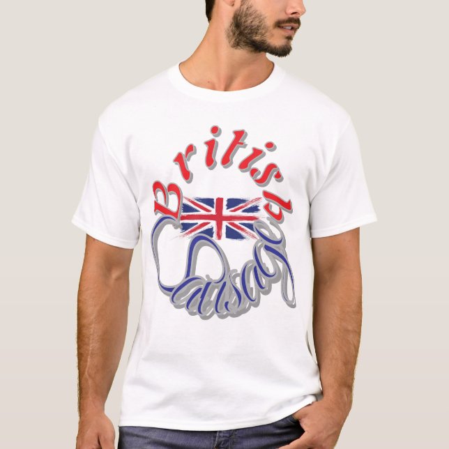 T-shirt Saucisse britannique (Devant)