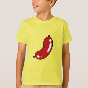 T-shirt Saucisse mignonne