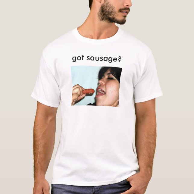 T-shirt saucisse obtenue ? (Devant)